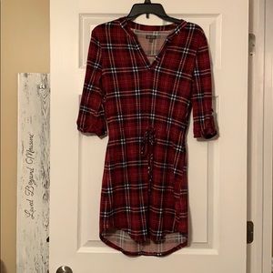 Flannel dress